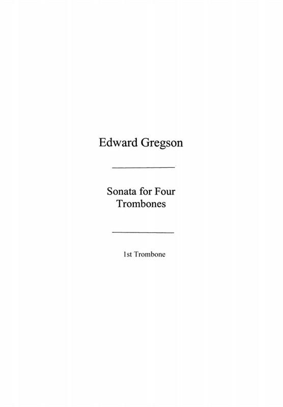 Sonata For Four Trombones (Parts)